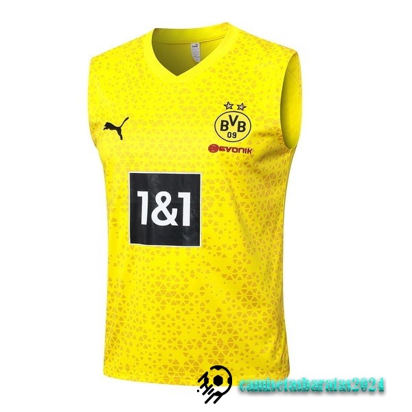 Replicas Entrenamiento Sin Mangas Borussia Dortmund 2023 2024 Amarillo Negro