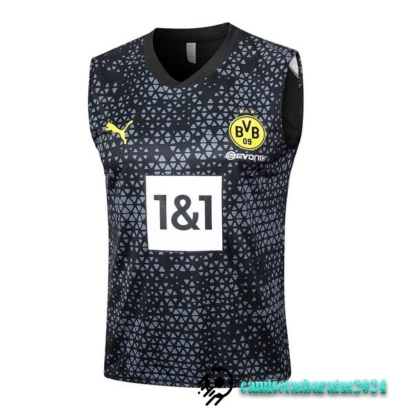 Replicas Entrenamiento Sin Mangas Borussia Dortmund 2023 2024 Negro Gris