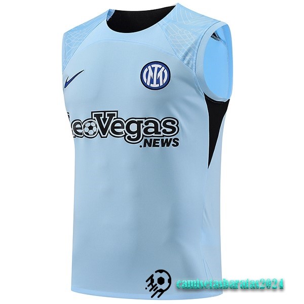 Replicas Entrenamiento Sin Mangas Inter Milán 2023 2024 Azul