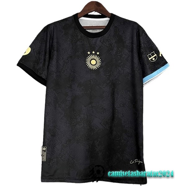 Replicas Especial Camiseta Argentina 2024 Negro