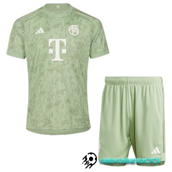 Replicas Especial Conjunto De Niños Bayern Múnich 2023 2024 Verde