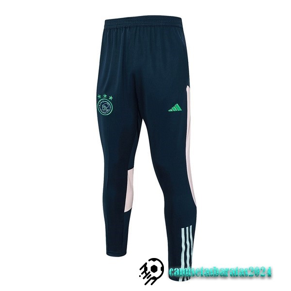 Replicas Pantalones Deportivos Ajax 2023 2024 Azul Marino Rosa