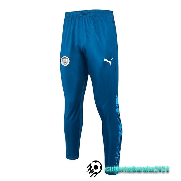 Replicas Pantalones Deportivos Manchester City 2023 2024 I Azul