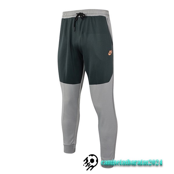 Replicas Pantalones Deportivos Nike 2023 Verde Gris