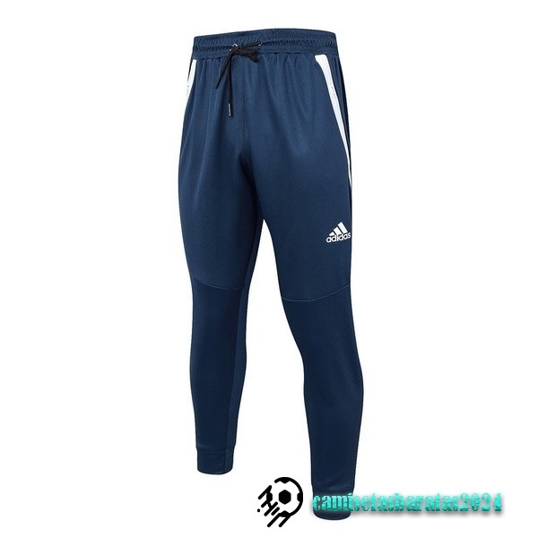 Replicas Pantalones Deportivos adidas 2023 Azul Blanco