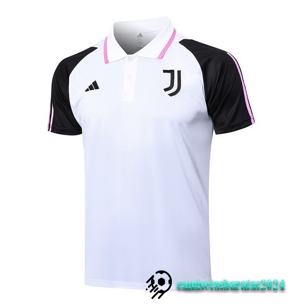 Replicas Polo Juventus 2023 2024 Blanco Negro