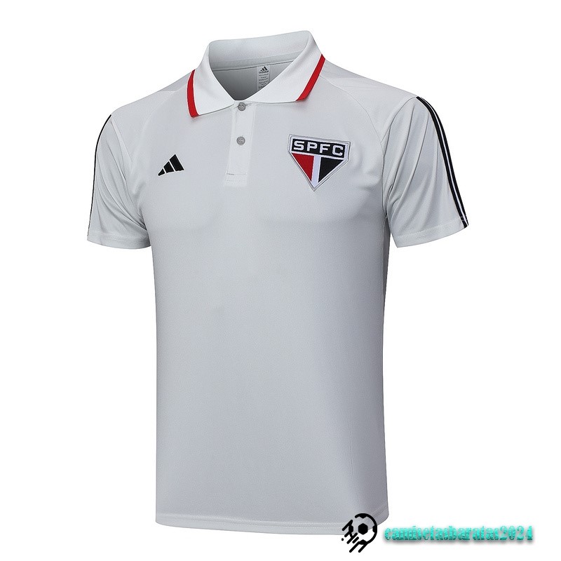 Replicas Polo São Paulo 2023 2024 Gris Claro