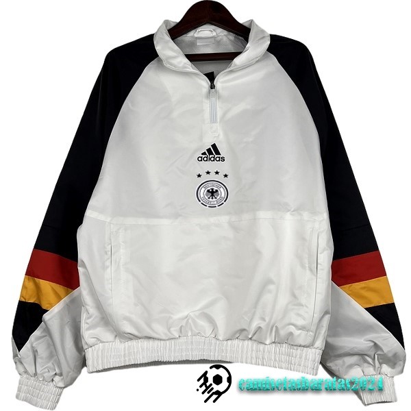 Replicas Rompevientos Alemania 2023 Blanco Negro