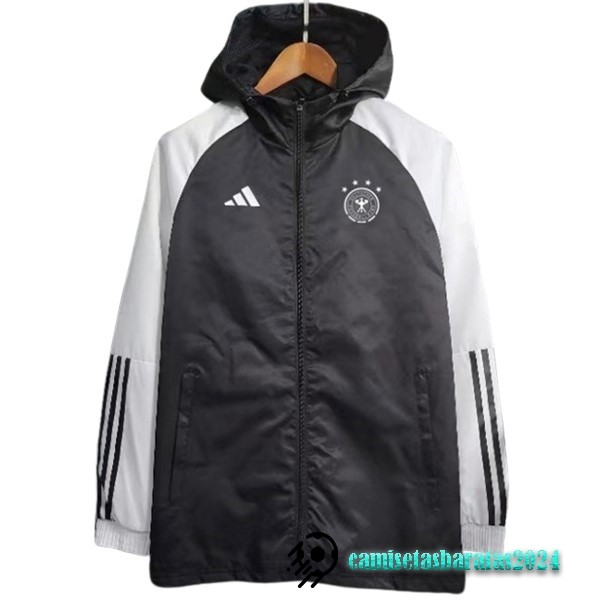 Replicas Rompevientos Alemania 2023 Negro Blanco