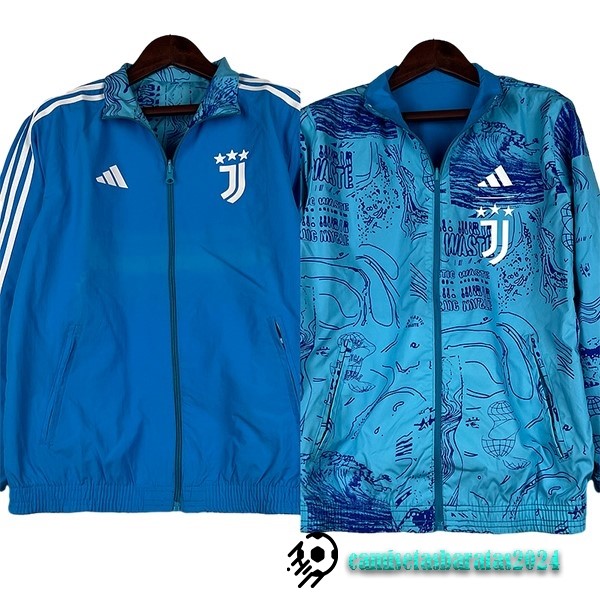 Replicas Rompevientos Juventus 2023 2024 Azul