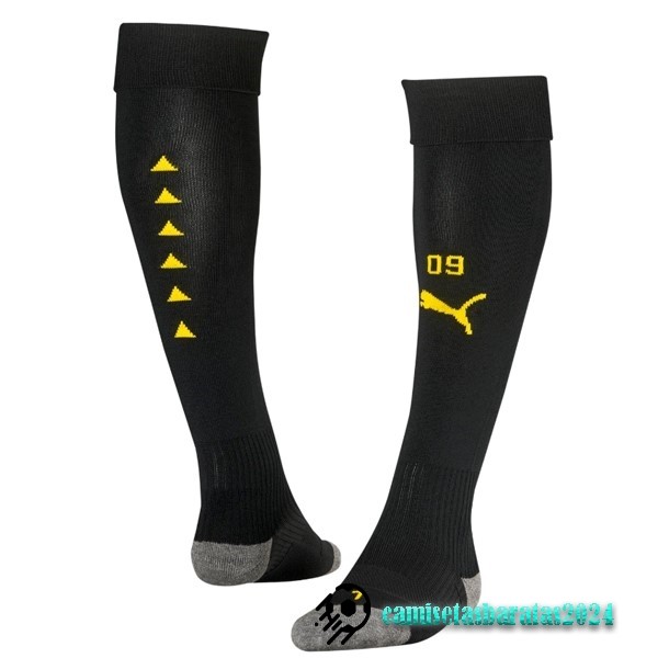 Replicas Segunda Calcetines Borussia Dortmund 2023 2024 Negro