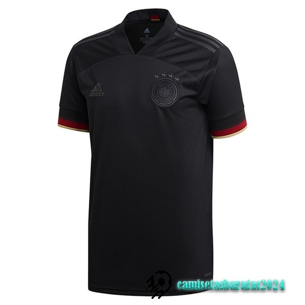 Replicas Segunda Camiseta Alemania Retro 2020 Negro