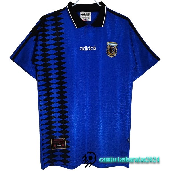 Replicas Segunda Camiseta Argentina Retro 1994 Azul