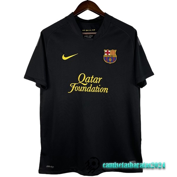 Replicas Segunda Camiseta Barcelona Retro 2011 2012 Negro