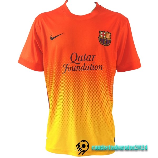 Replicas Segunda Camiseta Barcelona Retro 2012 2013 Naranja