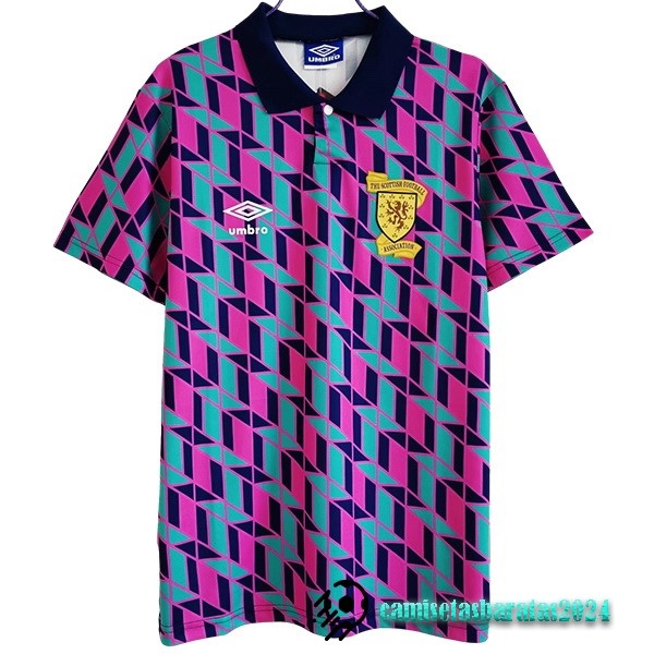 Replicas Segunda Camiseta Escocia Retro 1988 1989 Purpura