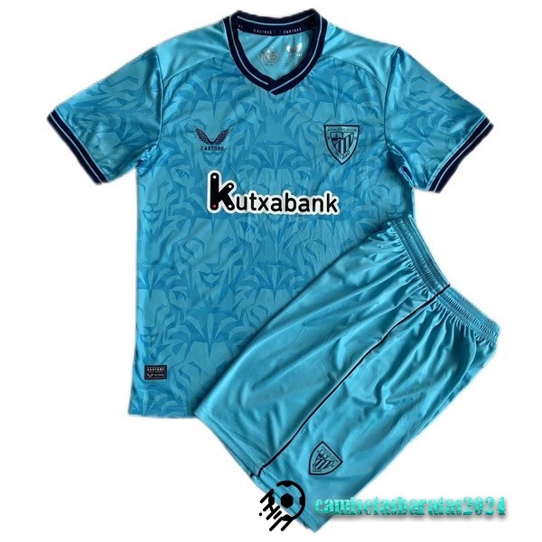 Replicas Segunda Conjunto De Hombre Athletic Bilbao 2023 2024 Azul