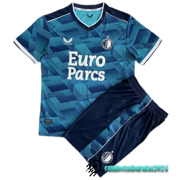 Replicas Segunda Conjunto De Hombre Feyenoord 2023 2024 Azul