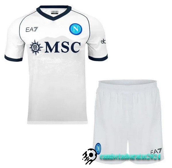 Replicas Segunda Conjunto De Hombre Napoli 2023 2024 Blanco