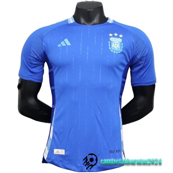 Replicas Segunda Jugadores Concepto Camiseta Argentina 2024 Azul