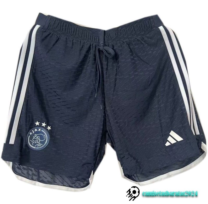 Replicas Segunda Jugadores Pantalones Ajax 2023 2024 Azul