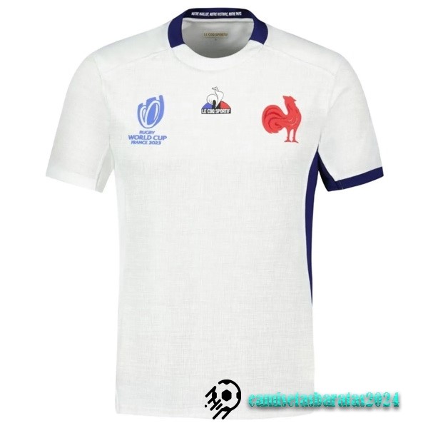 Replicas Segunda Rugby Camiseta Championne du Monde 2023 Blanco