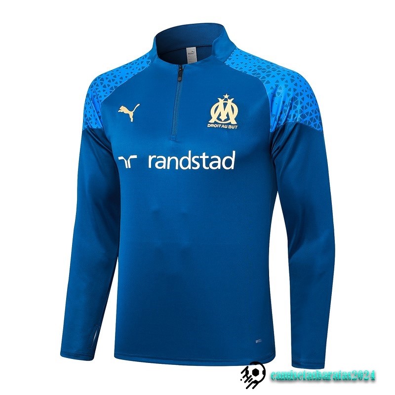 Replicas Sudadera Entrenamiento Marsella 2023 2024 Azul