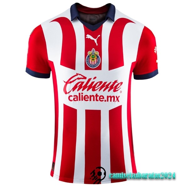 Replicas Tailandia Casa Camiseta CD Guadalajara 2023 2024 Rojo
