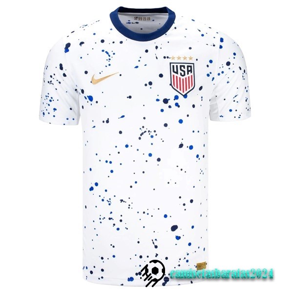 Replicas Tailandia Casa Camiseta Estados Unidos 2023 Blanco