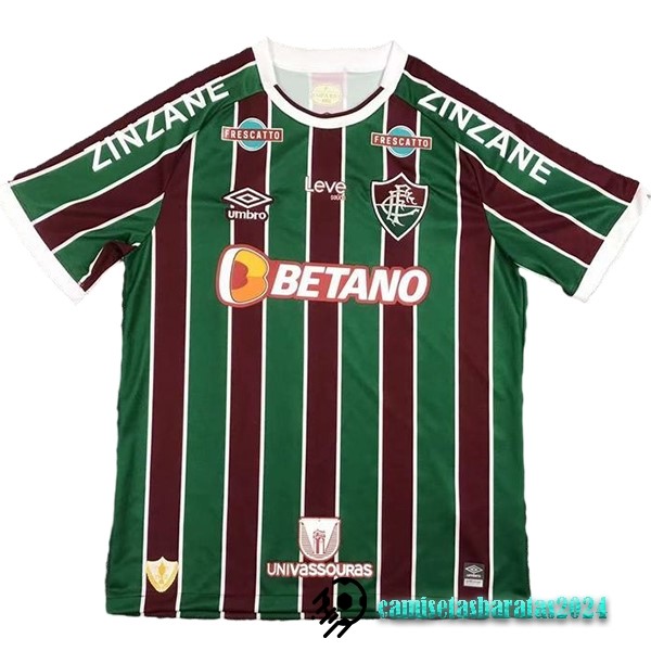Replicas Tailandia Casa Camiseta Fluminense 2023 2024 Rojo I Verde