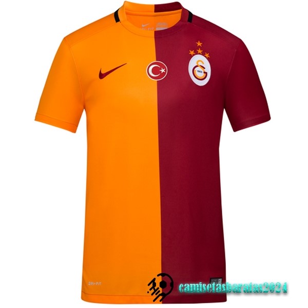 Replicas Tailandia Casa Camiseta Galatasaray SK 2023 2024 Naranja