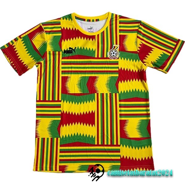 Replicas Tailandia Casa Camiseta Ghana 2023 Amarillo