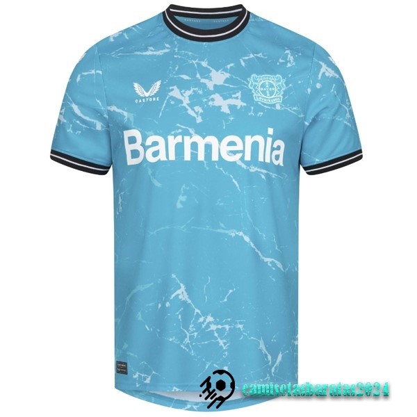 Replicas Tailandia Casa Camiseta Leverkusen 2023 2024 Azul