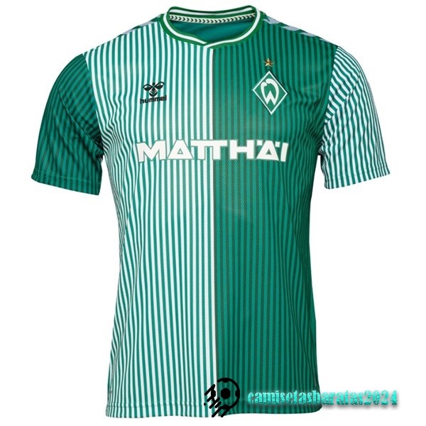 Replicas Tailandia Casa Camiseta Werder Bremen 2023 2024 Verde