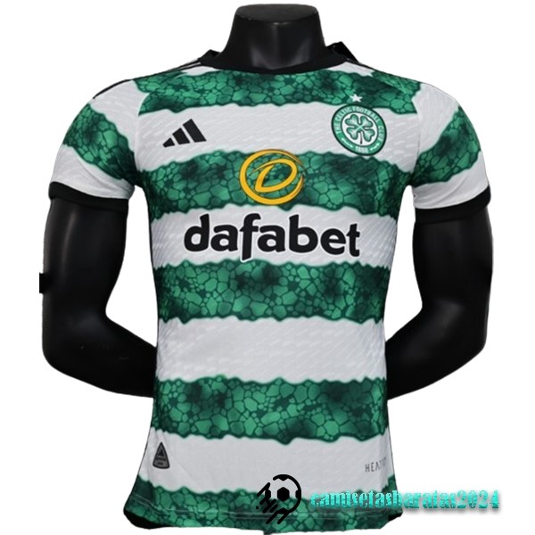 Replicas Tailandia Casa Jugadores Camiseta Celtic 2023 2024 Verde