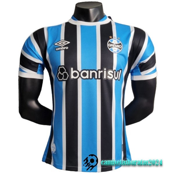 Replicas Tailandia Casa Jugadores Camiseta Grêmio FBPA 2023 2024 Azul