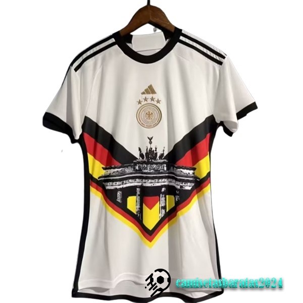Replicas Tailandia Especial Camiseta Alemania 2023 Blanco