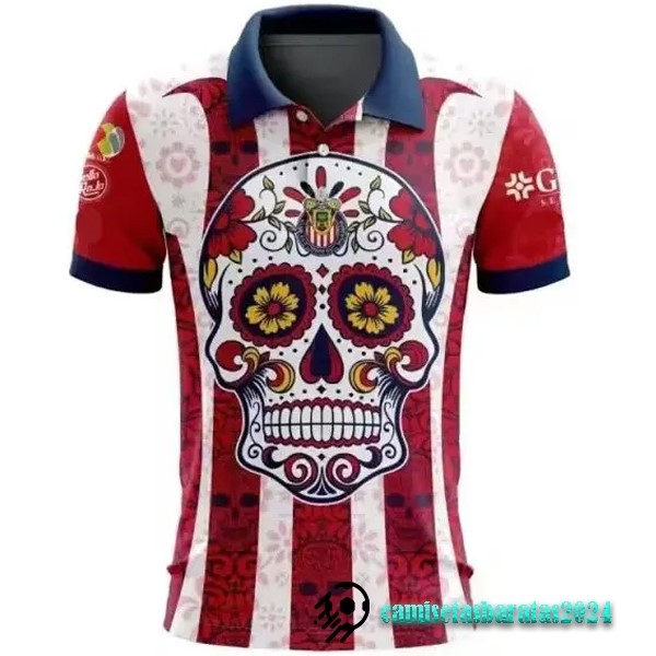 Replicas Tailandia Especial Camiseta CD Guadalajara 2023 2024 Rojo