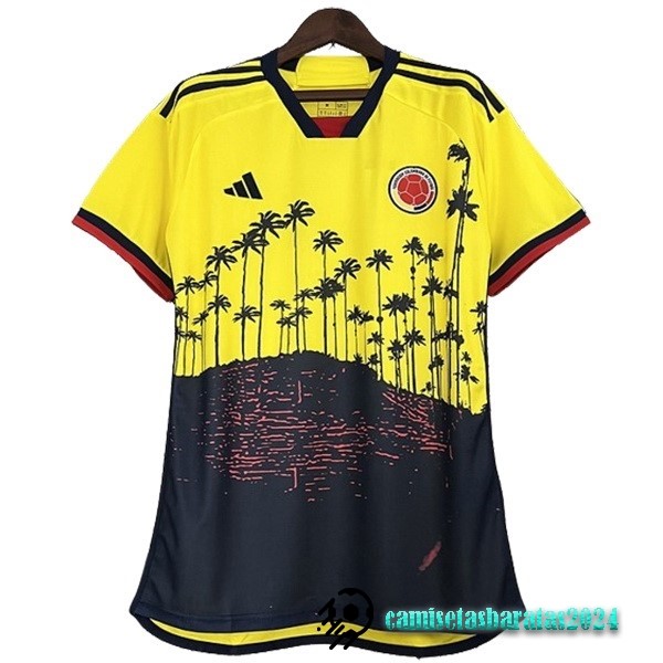Replicas Tailandia Especial Camiseta Colombia 2023 Amarillo