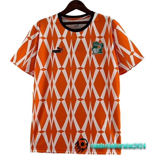 Replicas Tailandia Especial Camiseta Costa De Marfil 2023 Naranja