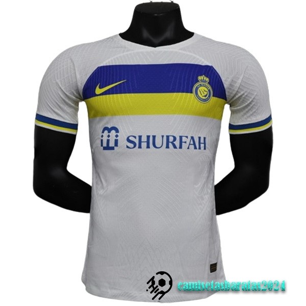 Replicas Tailandia Especial Jugadores Camiseta Al Nassr 2023 2024 Blanco