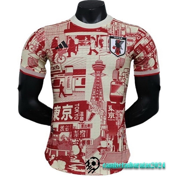 Replicas Tailandia Especial Jugadores Camiseta Japón 2023 Amarillo Rojo