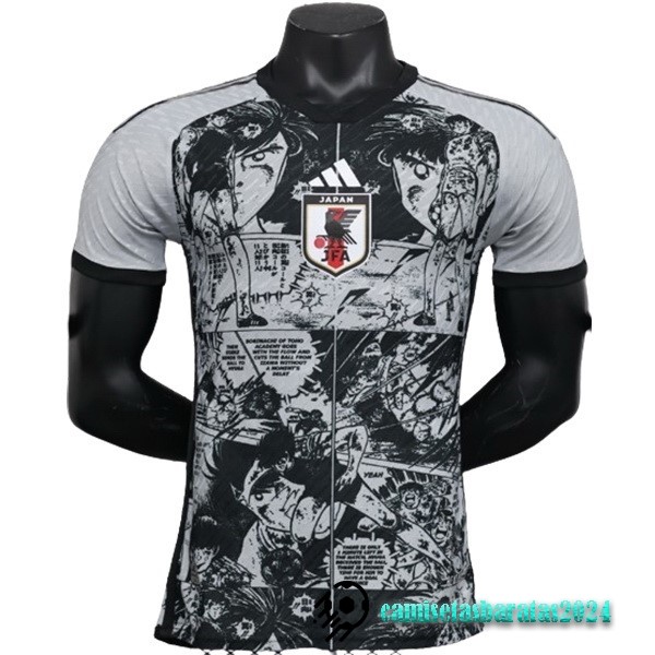 Replicas Tailandia Especial Jugadores Camiseta Japón 2023 Negro Blanco