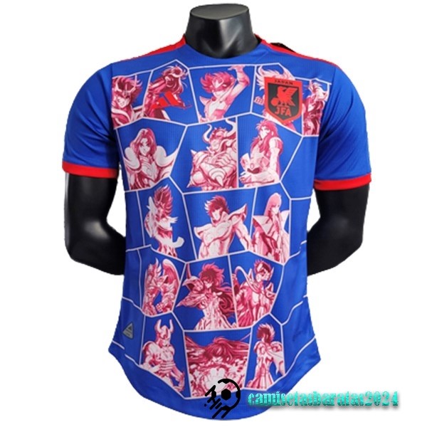 Replicas Tailandia Jugadores Especial Camiseta Japón 2023 Azul Rojo