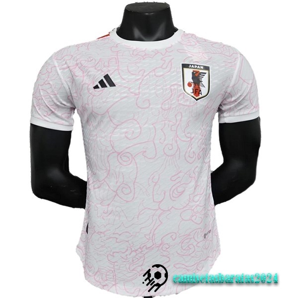 Replicas Tailandia Jugadores Especial Camiseta Japón 2023 Blanco Rosa