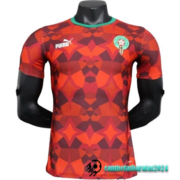 Replicas Tailandia Jugadores Especial Camiseta Marruecos 2024 Rojo