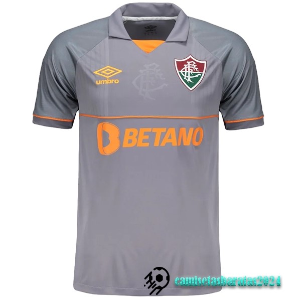 Replicas Tailandia Portero Camiseta Fluminense 2023 2024 Gris