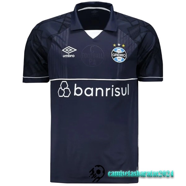 Replicas Tailandia Portero Camiseta Grêmio FBPA 2023 2024 Azul