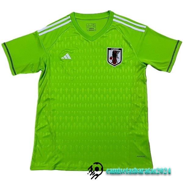 Replicas Tailandia Portero Camiseta Japón 2022 Verde