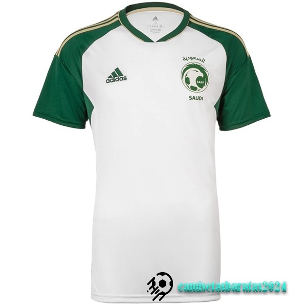 Replicas Tailandia Segunda Camiseta Arabia Saudita 2023 Blanco